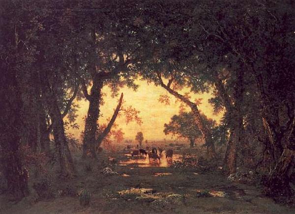  The Forest of Fontainebleau, Morning